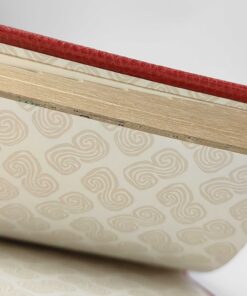 Tiffany & Co. Red Grained Leather Pocket Address Book - Image 6