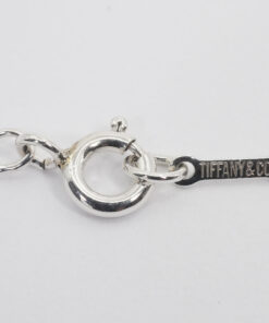 Tiffany & Co. Elsa Peretti 925 Sterling Silver Bean Pendant Necklace - Image 5