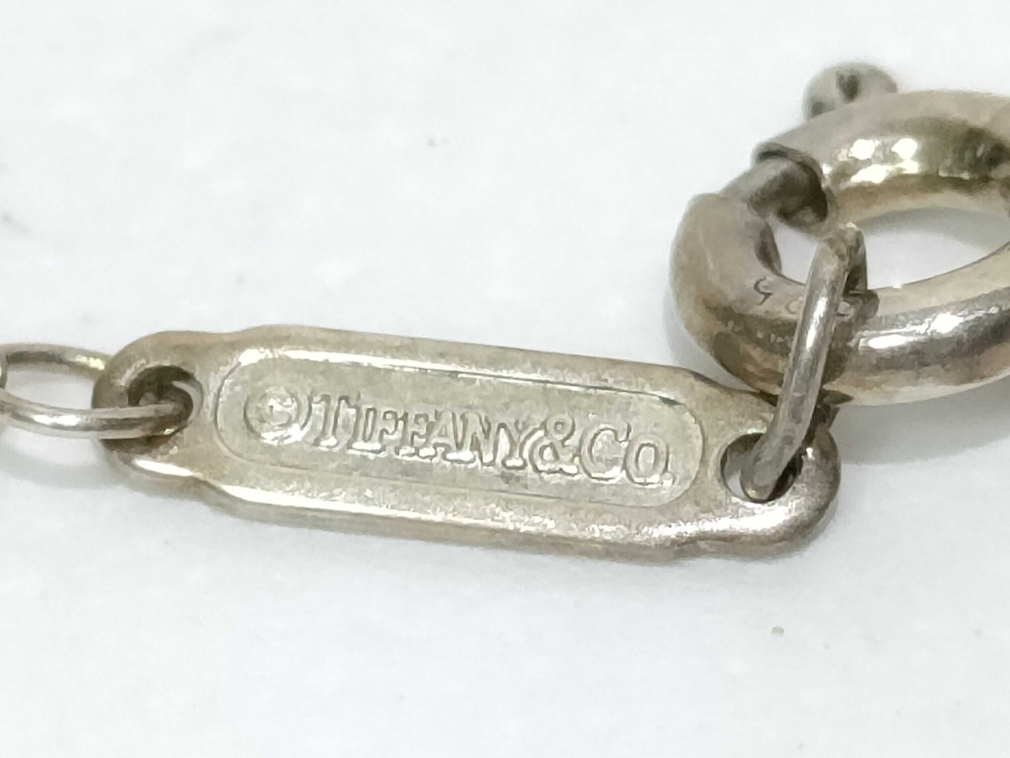 Tiffany & Co. Sterling Silver Open Butterfly Pendant Necklace - Image 5