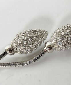 Swarovski Gillian Y-Shaped Pavé Crystal Drop Necklace - Image 6