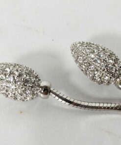 Swarovski Gillian Y-Shaped Pavé Crystal Drop Necklace - Image 5