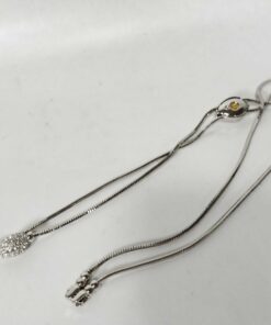 Swarovski Gillian Y-Shaped Pavé Crystal Drop Necklace - Image 2