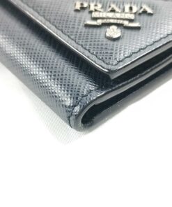 Prada Saffiano Metal Leather 6-Hook Key Case - Image 3