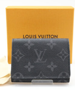 Louis Vuitton Monogram Eclipse Enveloppe Carte de Visite (Envelope Business Card Holder)