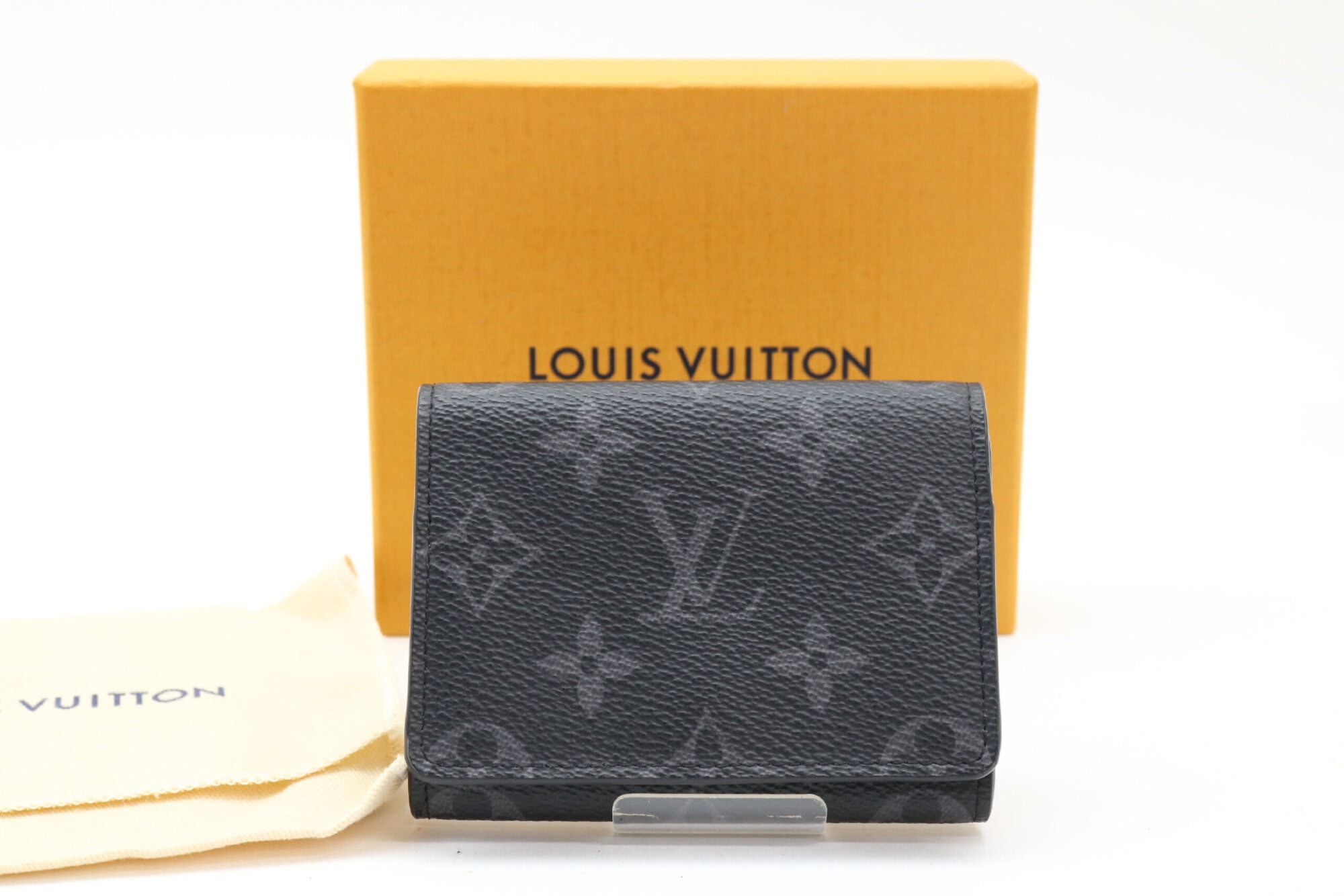 Louis Vuitton Monogram Eclipse Enveloppe Carte de Visite (Envelope Business Card Holder)