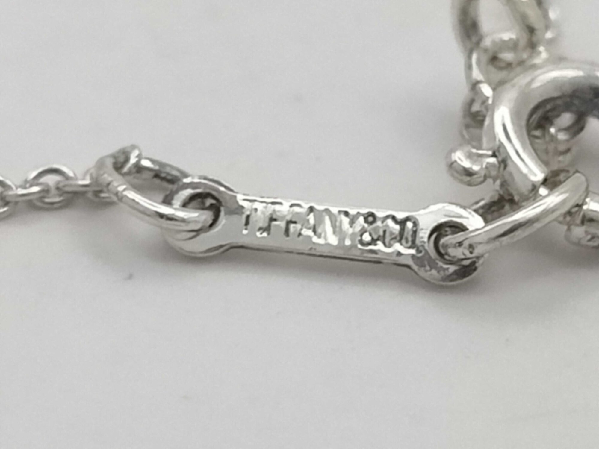 Tiffany & Co. Elsa Peretti Sterling Silver Teardrop Pendant Necklace - Image 7