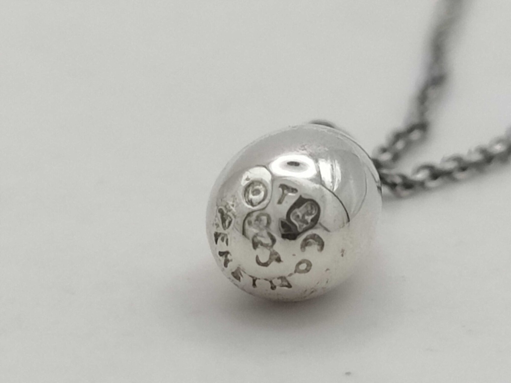 Tiffany & Co. Elsa Peretti Sterling Silver Teardrop Pendant Necklace - Image 3