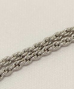 Christian Dior Textured Pavé Crystal Crescent Moon Necklace - Image 7