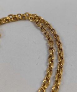 Givenchy Double G Interlocking Geometric Logo Station Necklace - Image 8