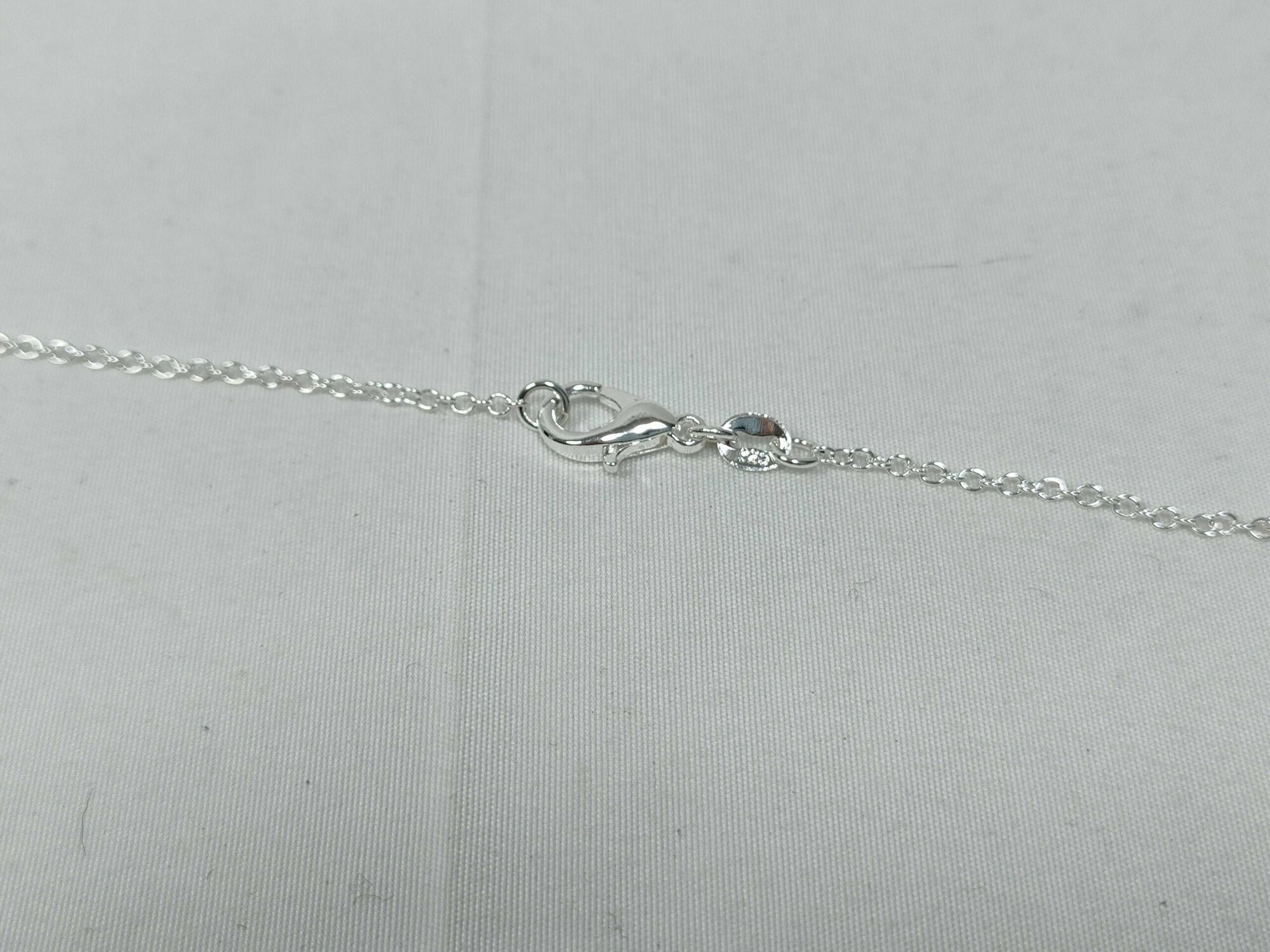 Tiffany & Co. Sterling Silver Pink Enamel Heart Key Pendant Necklace - Image 6