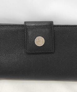 Bvlgari Classico Grained Leather Continental Long Wallet