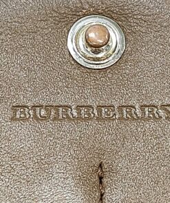 Burberry House Check Grained Leather Porter Continental Wallet - Image 4