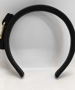 Ferragamo Black Grosgrain Vara Bow Headband