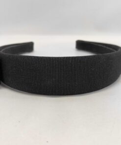 Ferragamo Black Grosgrain Vara Bow Headband - Image 2