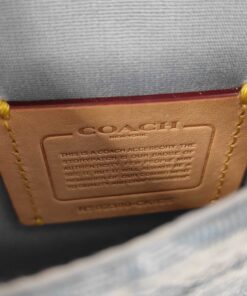 Coach Phone Crossbody in Signature Denim - Image 9