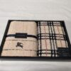 Burberry London Nova Check Cotton Towel Gift Box Set NWT