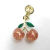Coach Glitter Resin Cherry Bag Charm Keychain