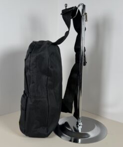 Stüssy Vintage 2011 "Smart" Magazine GWP Black Nylon Sling Backpack Bag - Image 3