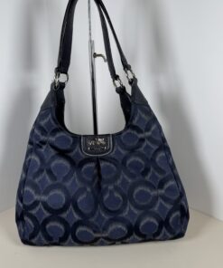 Coach Madison Op Art Ikat Maggie Shoulder Bag