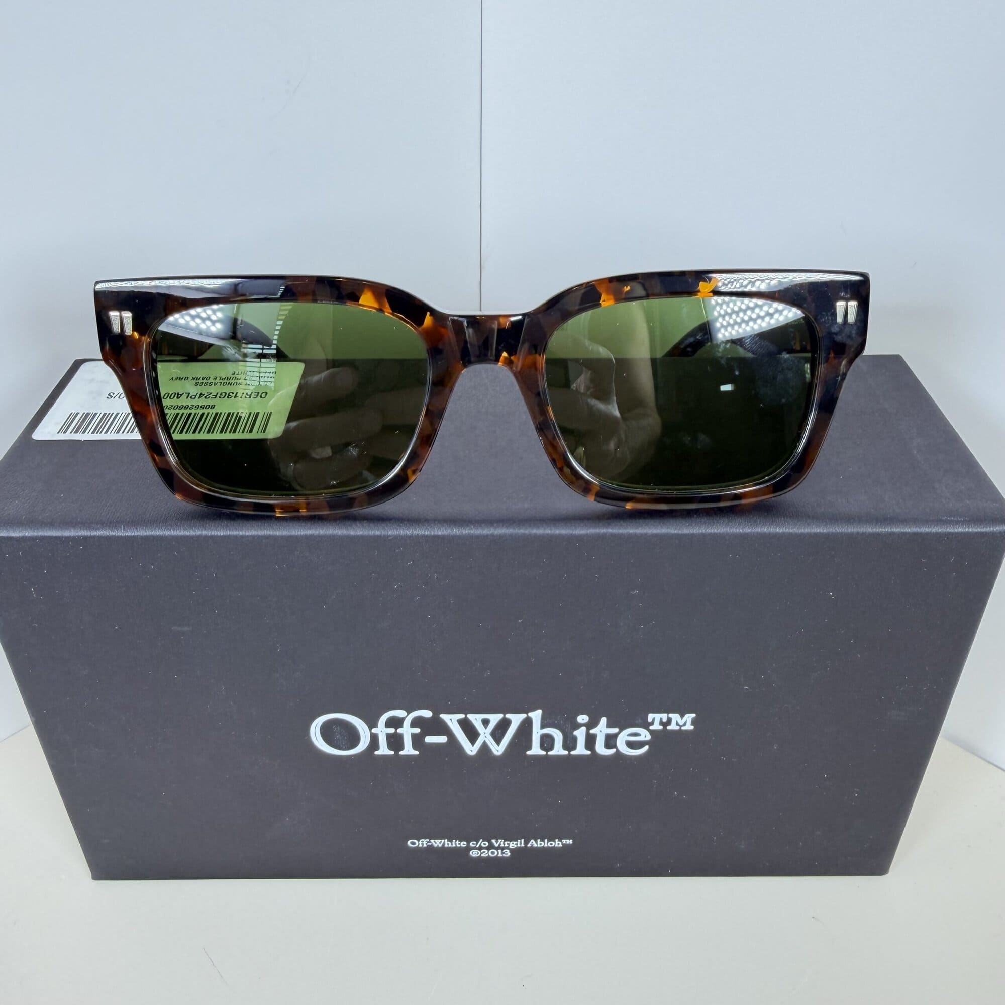 Off-White™ Midland Havana Square Sunglasses