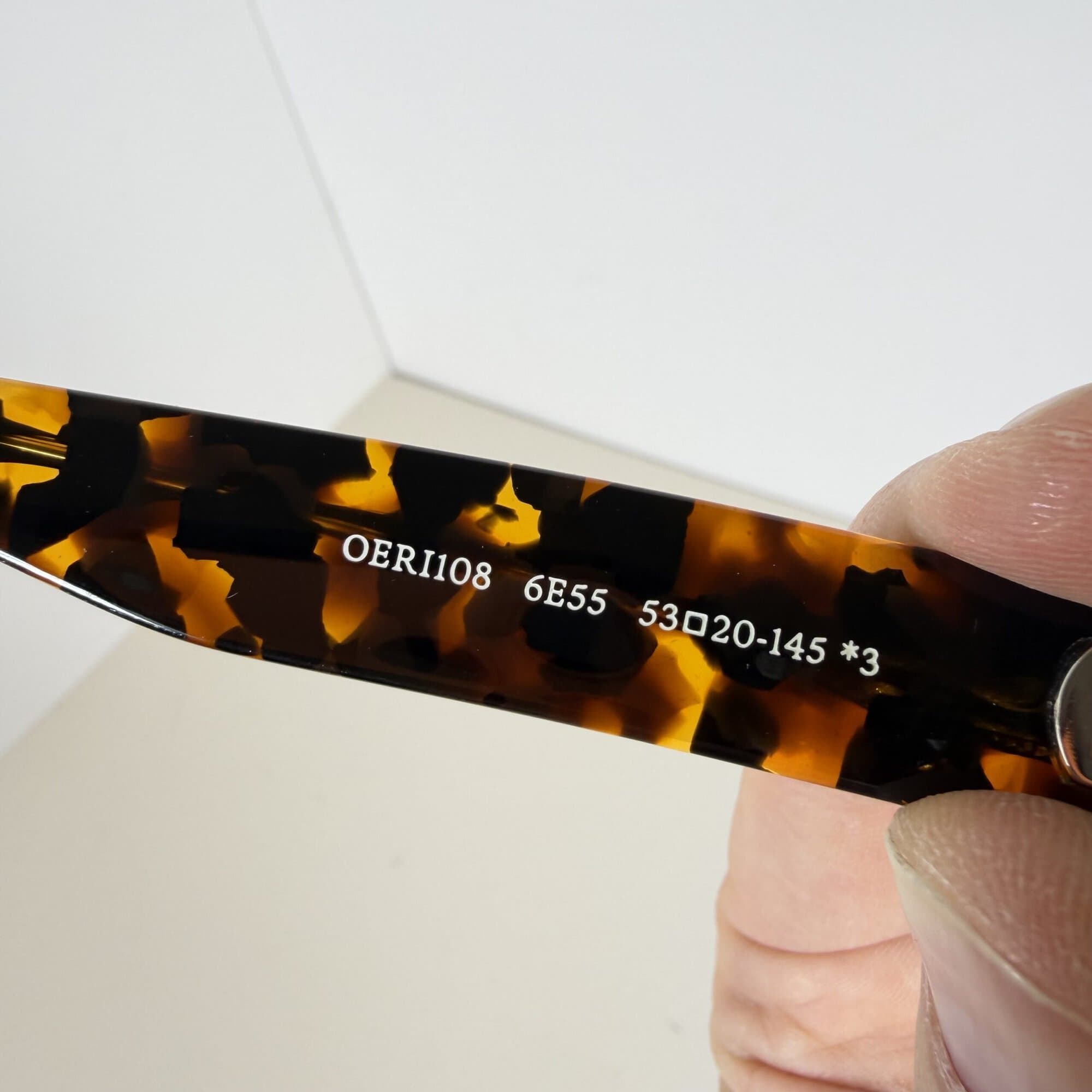 Off-White™ Midland Havana Square Sunglasses with Green Lenses & Original Box NWT - Image 4