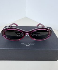 Off-White™ Edison Oval Acetate Sunglasses