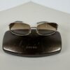 Authentic LOEWE SLW071 Vintage Rectangular Sunglasses Col. 300 with Brown Gradient Lenses