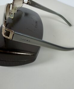 LOEWE SLW071 Vintage Rectangular Sunglasses - Image 5