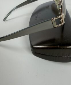LOEWE SLW071 Vintage Rectangular Sunglasses - Image 6