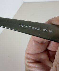 LOEWE SLW071 Vintage Rectangular Sunglasses - Image 7