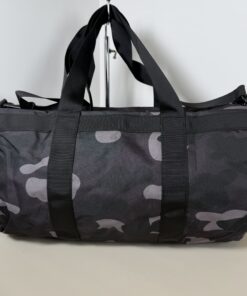 Authentic A Bathing Ape (BAPE) Black Camo Big Duffle Boston Bag 2022 Spring e-MOOK Collection - Image 2