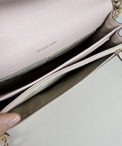 Michael Kors Daniela Large Saffiano Leather Crossbody Flap Bag - Image 7