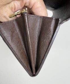 Louis Vuitton Damier Ebene Sarah Continental Long Wallet - Image 4