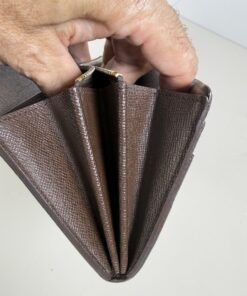 Louis Vuitton Damier Ebene Sarah Continental Long Wallet - Image 5