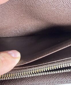 Louis Vuitton Damier Ebene Sarah Continental Long Wallet - Image 7