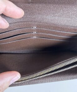 Louis Vuitton Damier Ebene Sarah Continental Long Wallet - Image 8