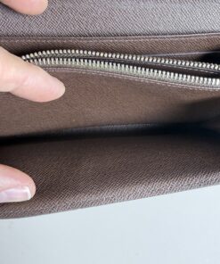 Louis Vuitton Damier Ebene Sarah Continental Long Wallet - Image 9