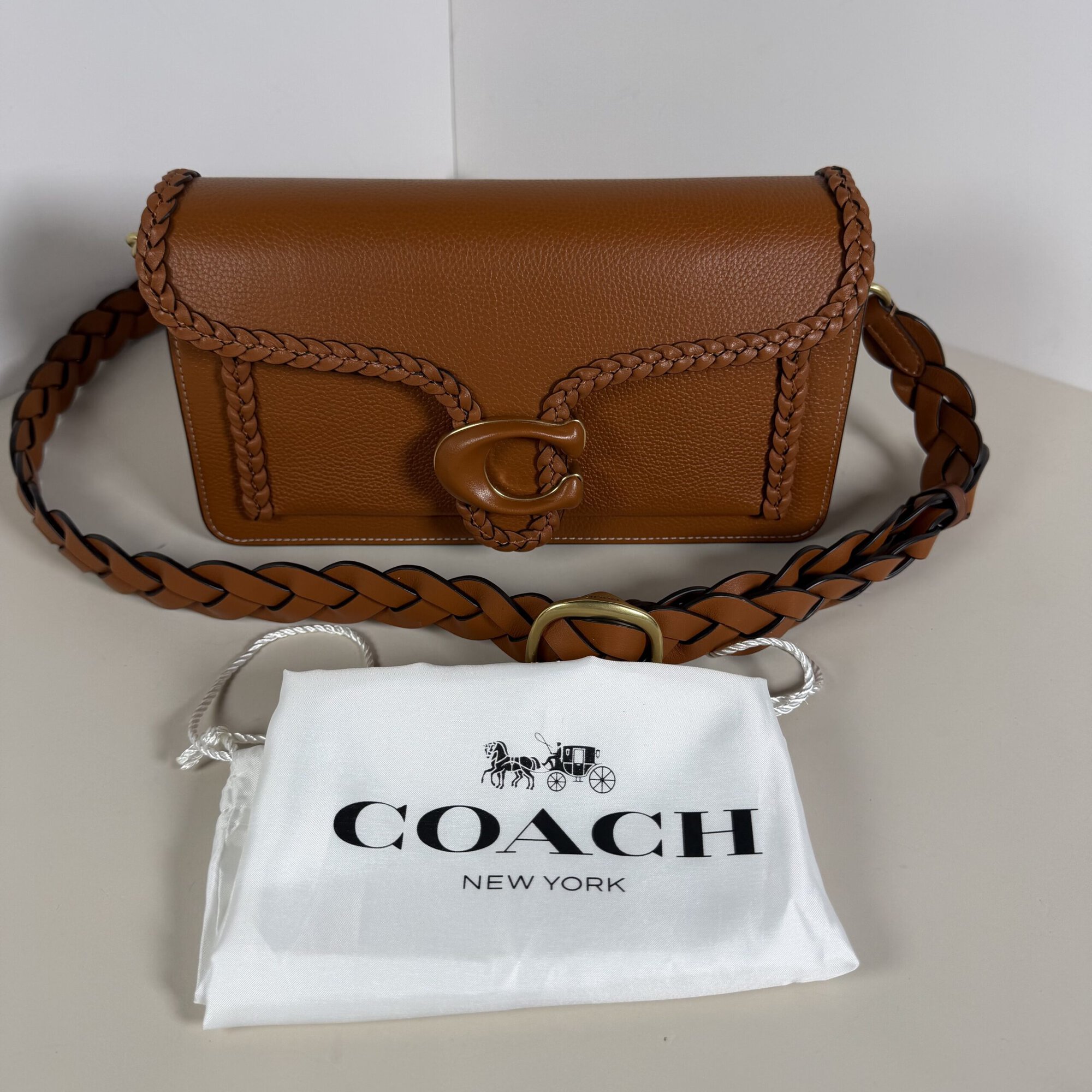 Coach Tabby Shoulder Bag 26 with Braid Details - Image 5
