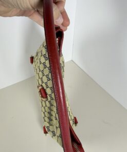 Gucci Small Abbey D-Ring GG Canvas Shoulder Hobo Bag - Image 7
