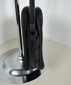 Gucci Vintage GG Canvas Compact Short-Strap Shoulder Bag