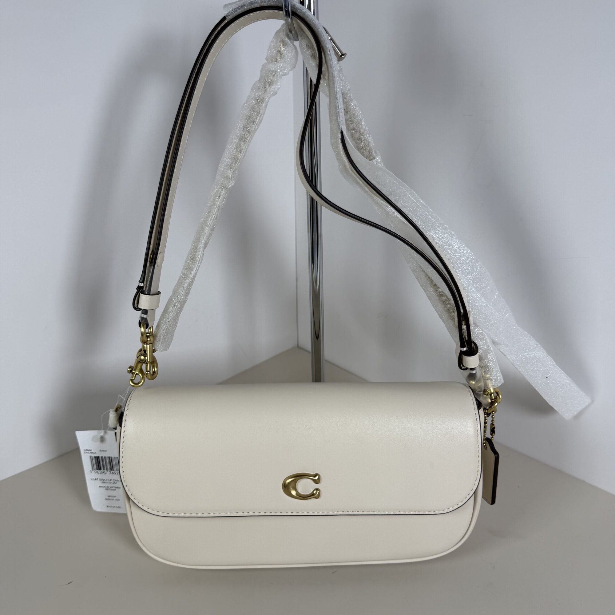 Coach Cary Shoulder Bag in Chalk White
