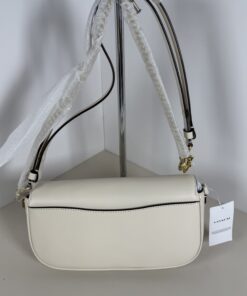 Coach Cary Shoulder Bag in Chalk White - Image 3