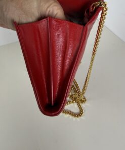 Saint Laurent Cassandre Matelassé Large Wallet-on-Chain (WOC) Bag - Image 3