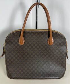 Celine Macadam Macaroon Top-Handle Satchel Bag