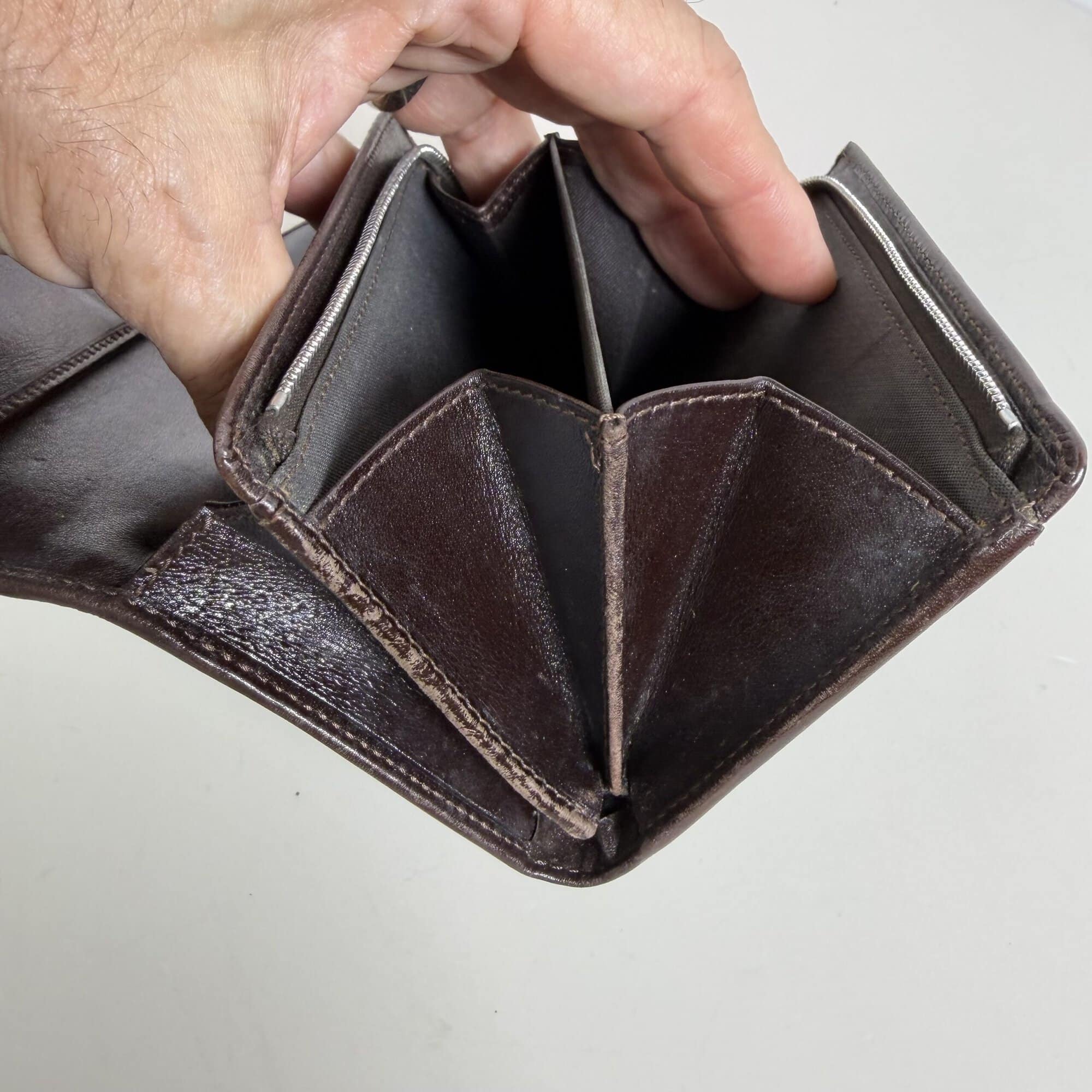 Fendi Zucca Canvas Continental Flap Wallet - Image 7