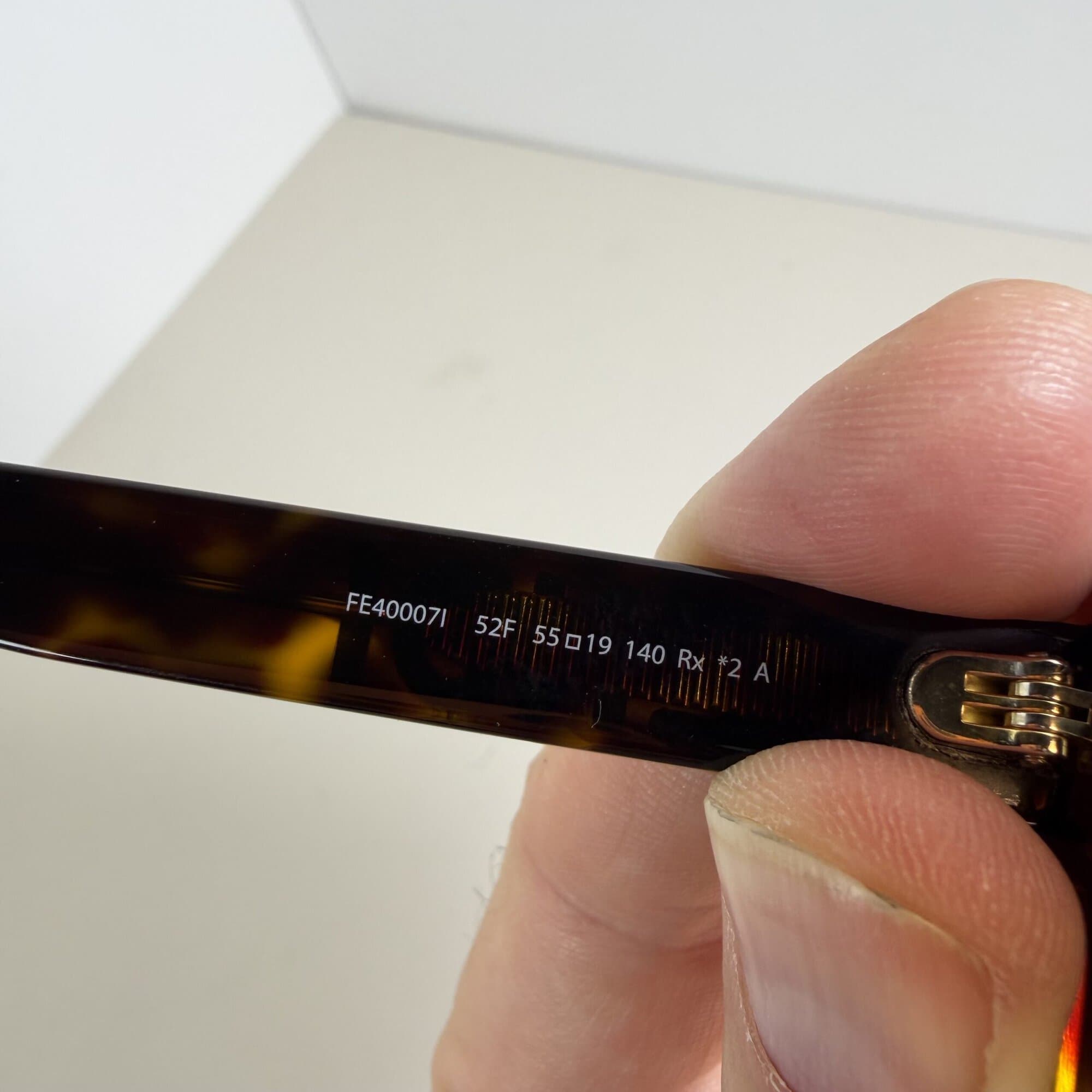 Fendi Oversized Square Tortoiseshell Sunglasses - Image 4
