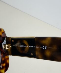 Versace VE4405 Oversized Square Tortoiseshell Sunglasses - Image 5