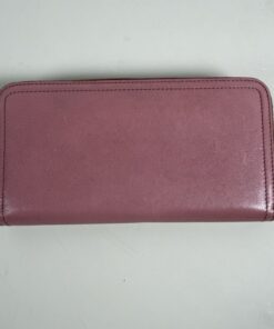Prada Saffiano Fiocco Bow Zip Around Continental Wallet - Image 3