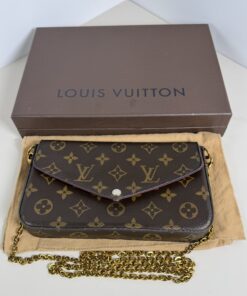 Louis Vuitton Monogram Canvas Pochette Félicie Crossbody Bag - Image 15