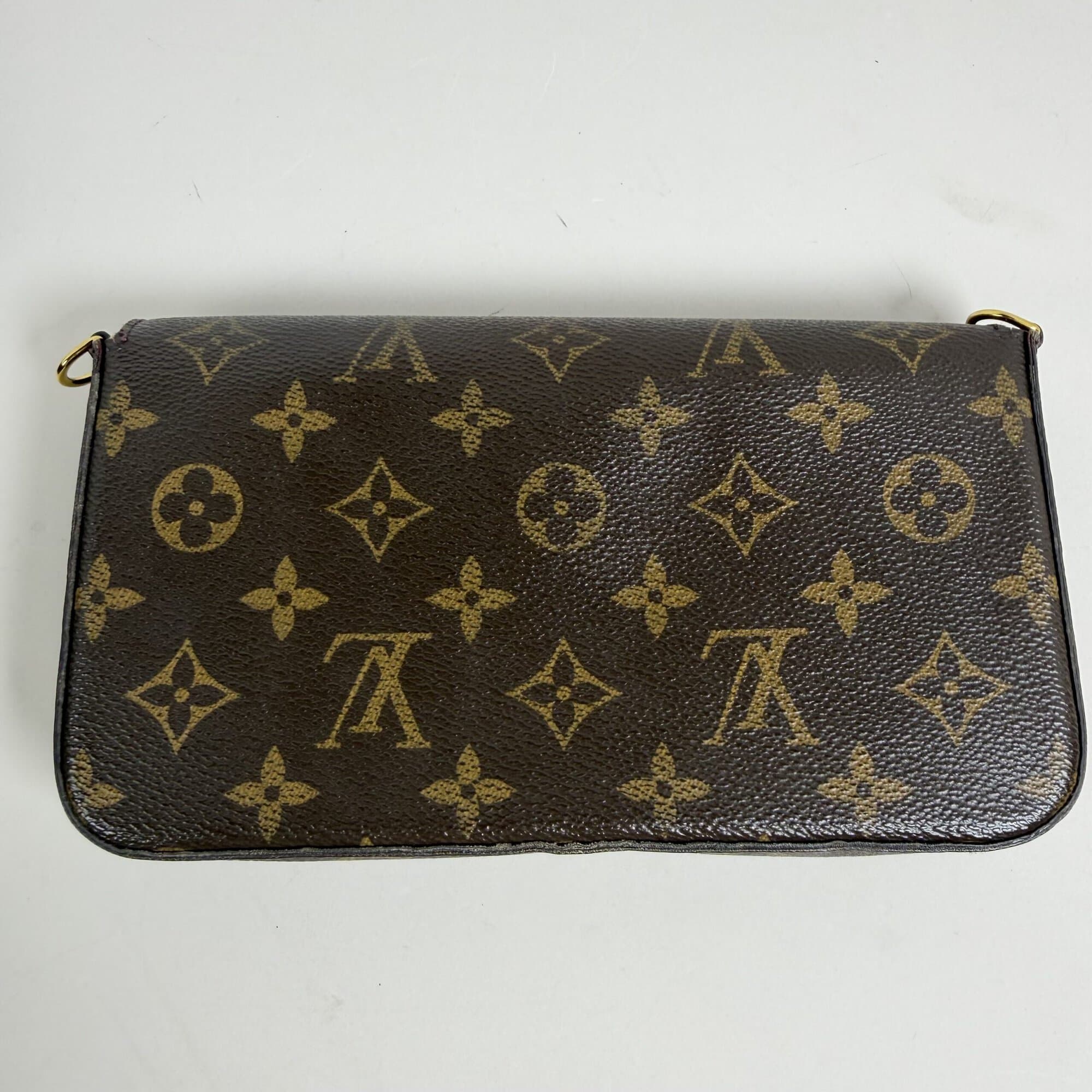 Louis Vuitton Monogram Canvas Pochette Félicie Crossbody Bag - Image 8